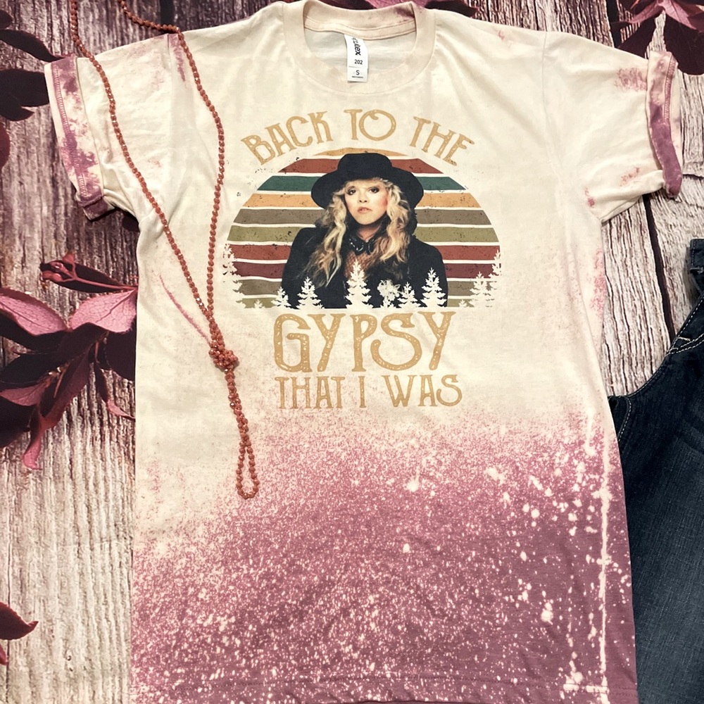 Stevie Acid Washed Tee